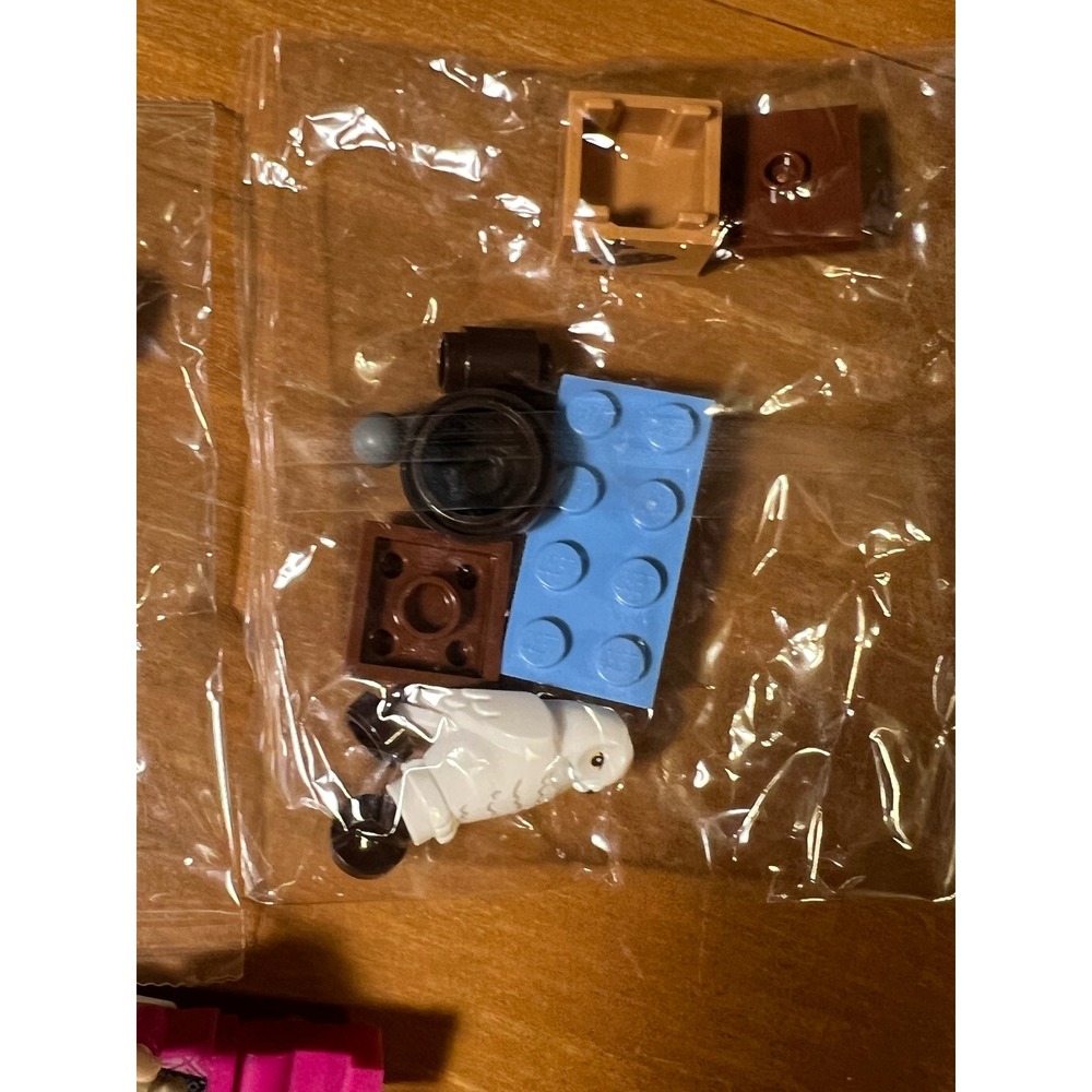 LEGO Harry Potter Minifigure Lot Dumbledore Neville Longbottom Hedwig Sword - Picture 4 of 4